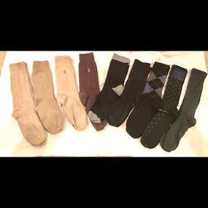 9 pair of Mens socks